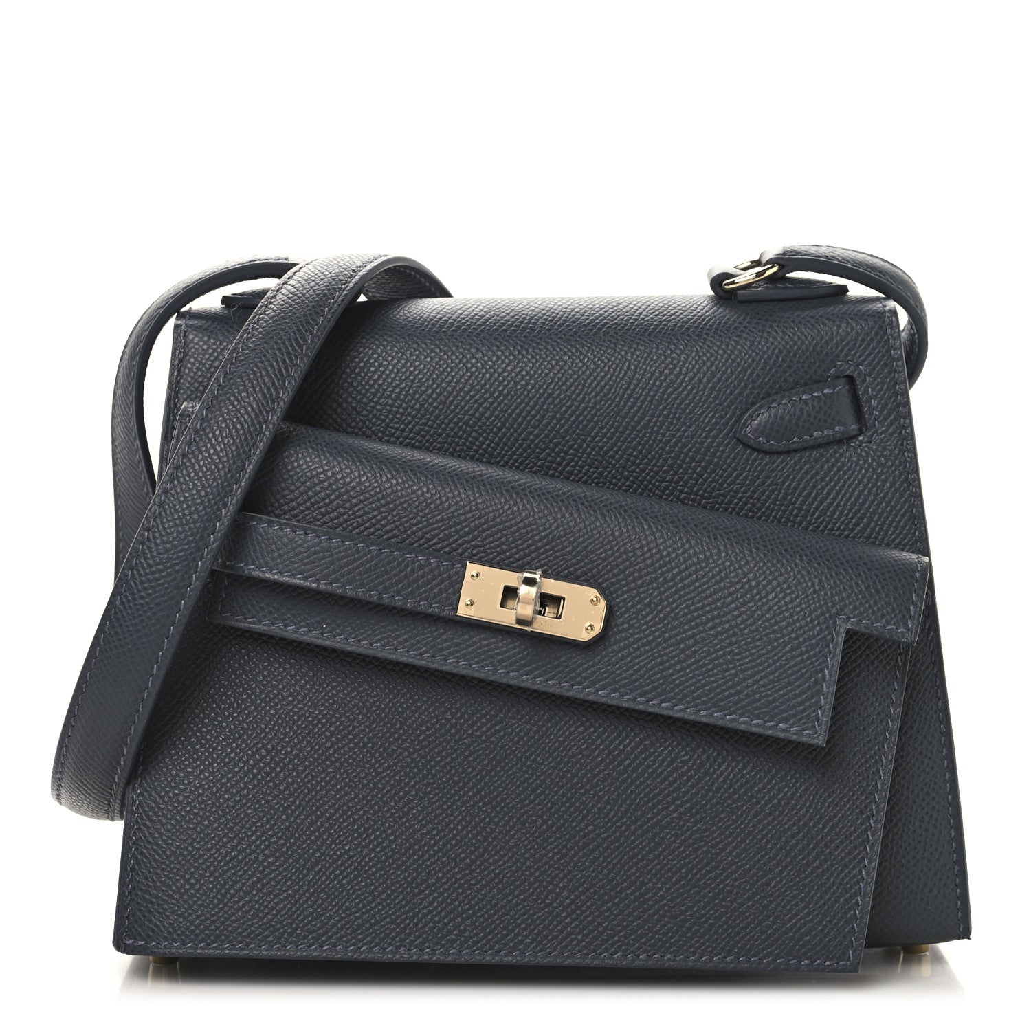 Hermes Epsom Kelly En Desordre Sellier 20 Ardoise 1 of 14