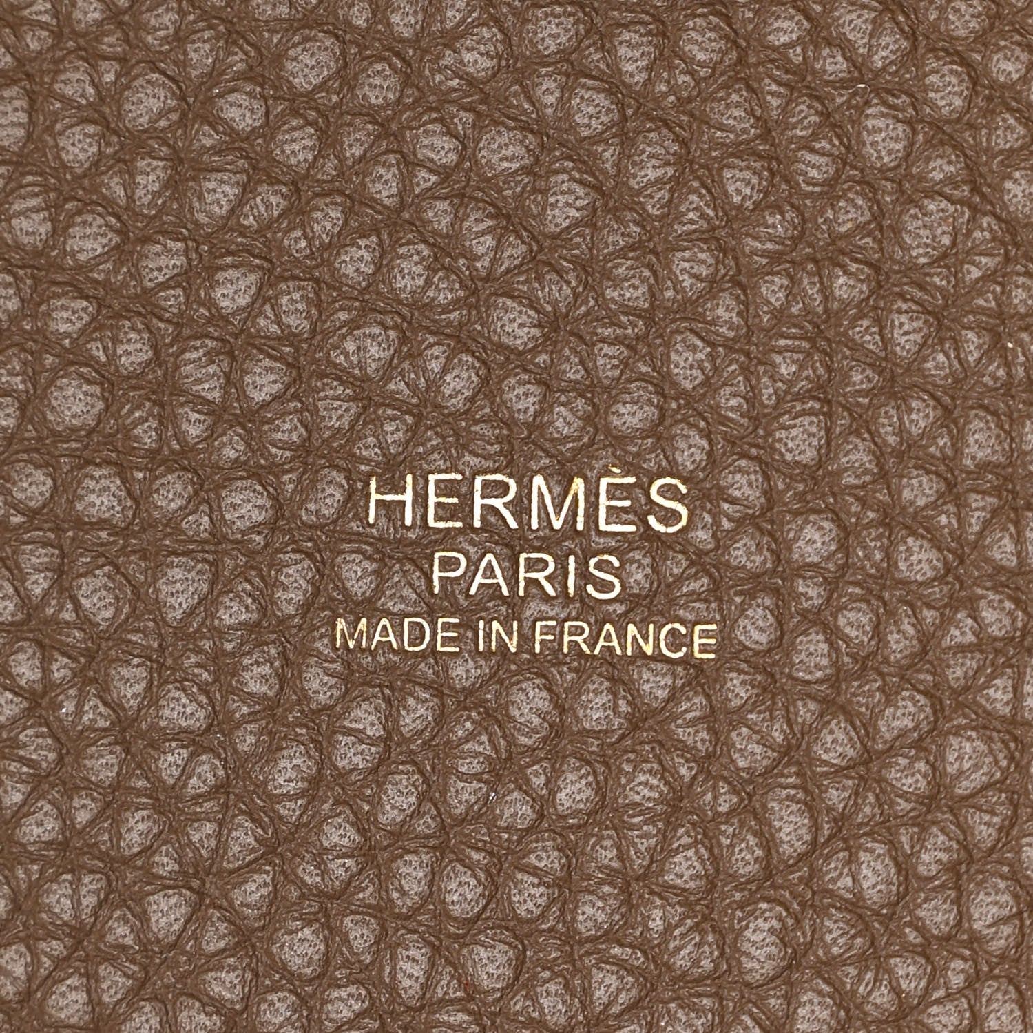 Hermes Taurillon Clemence Picotin Lock 22 MM Etoupe 7 of 12
