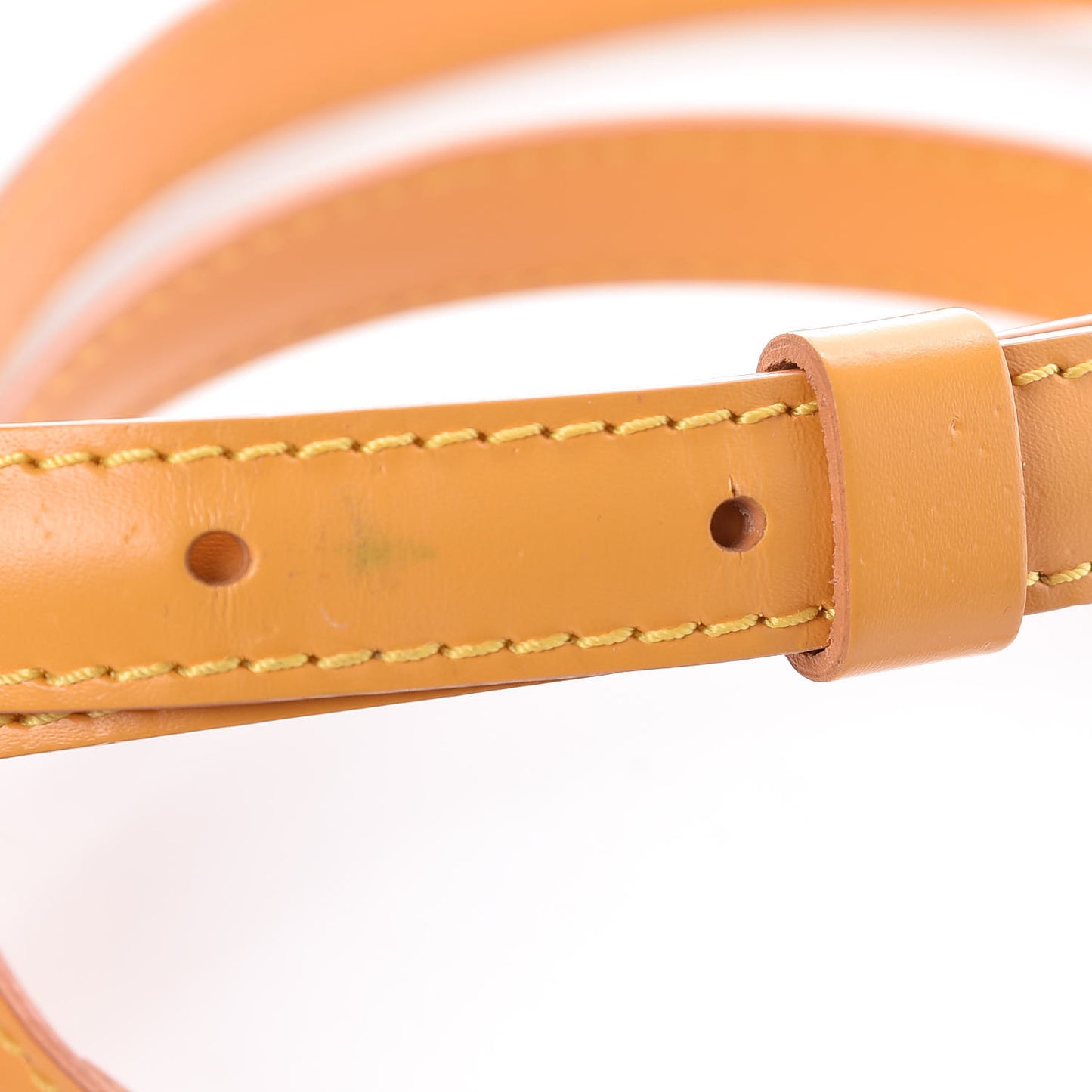 Calfskin16mm Shoulder Strap Yellow