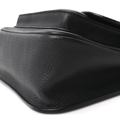 Louis Vuitton Grained Calfskin Lockme Chain Bag PM Black 9 of 9