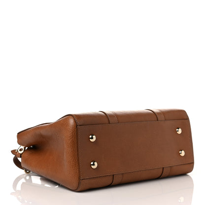 Mulberry Classic Grain Small Bayswater Double Zip Tote Oak 4 of 8