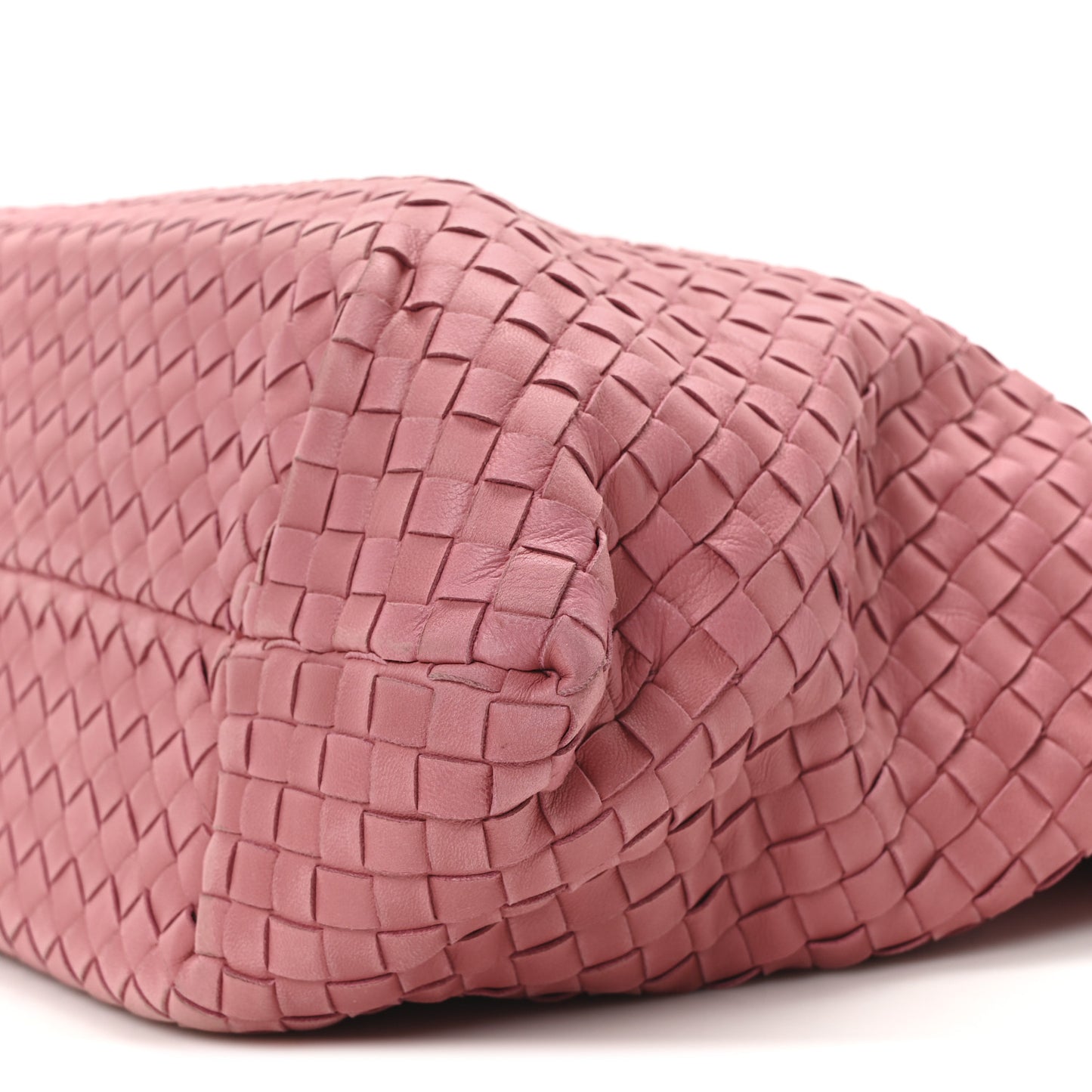 Nappa Intrecciato Large Capri Tote Quarzo