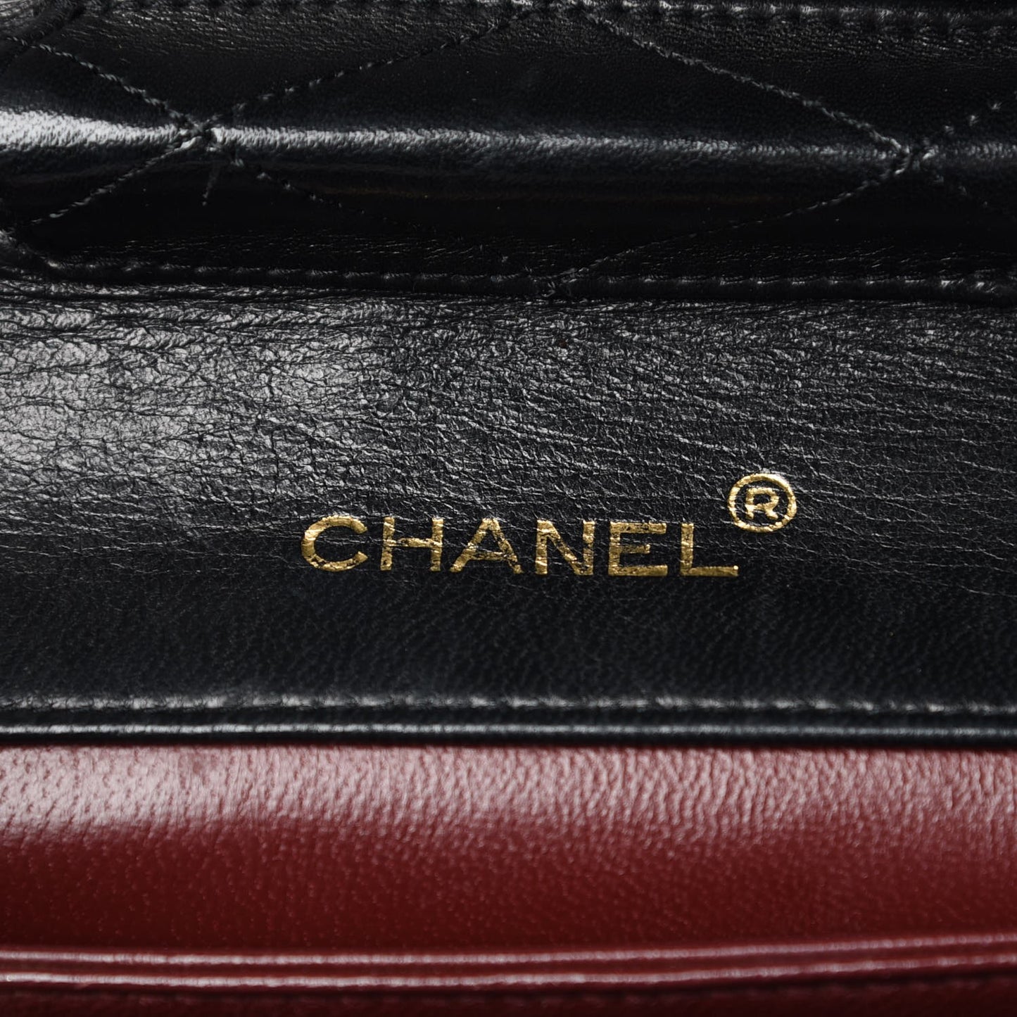 Lambskin Quilted Medium Single Flap Black