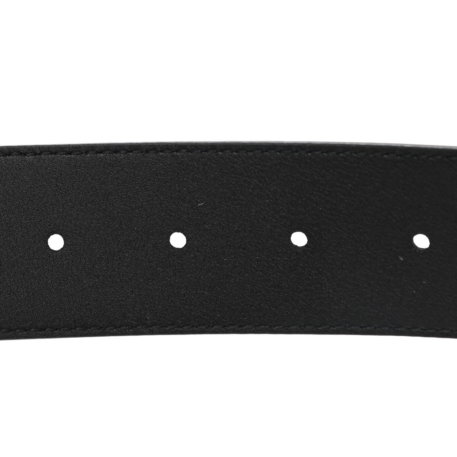 Gucci Calfskin Double G 40mm Belt 95 38 Black 3 of 5