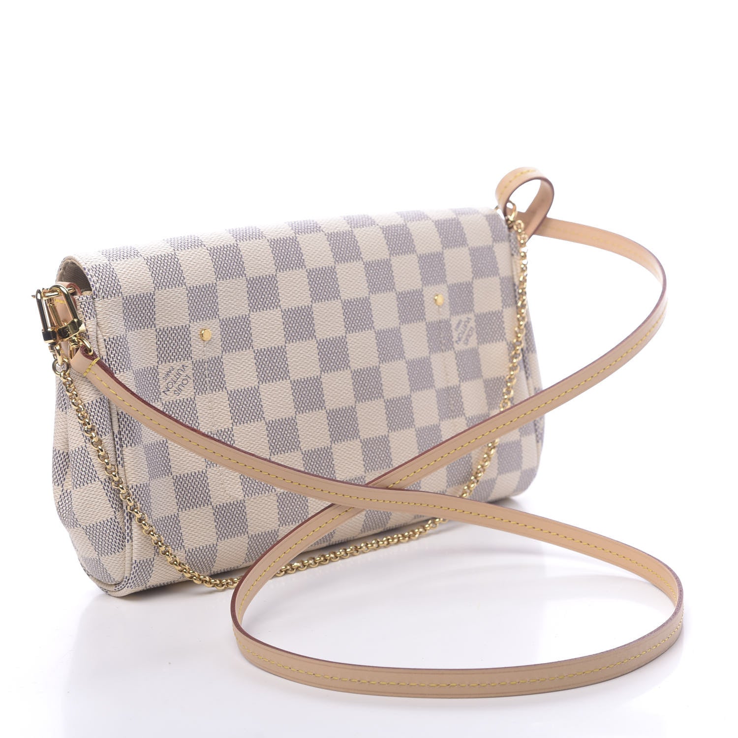 Louis Vuitton Damier Azur Favorite MM 3 of 11