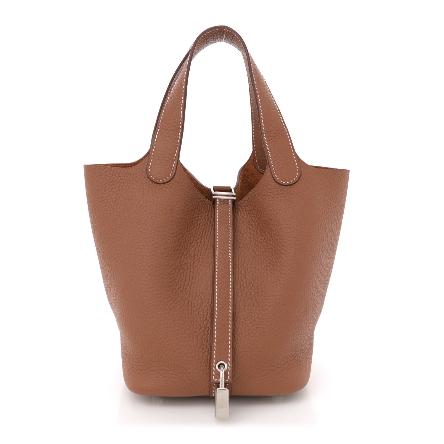Hermes Taurillon Clemence Picotin Lock 18 PM Gold 1 of 10