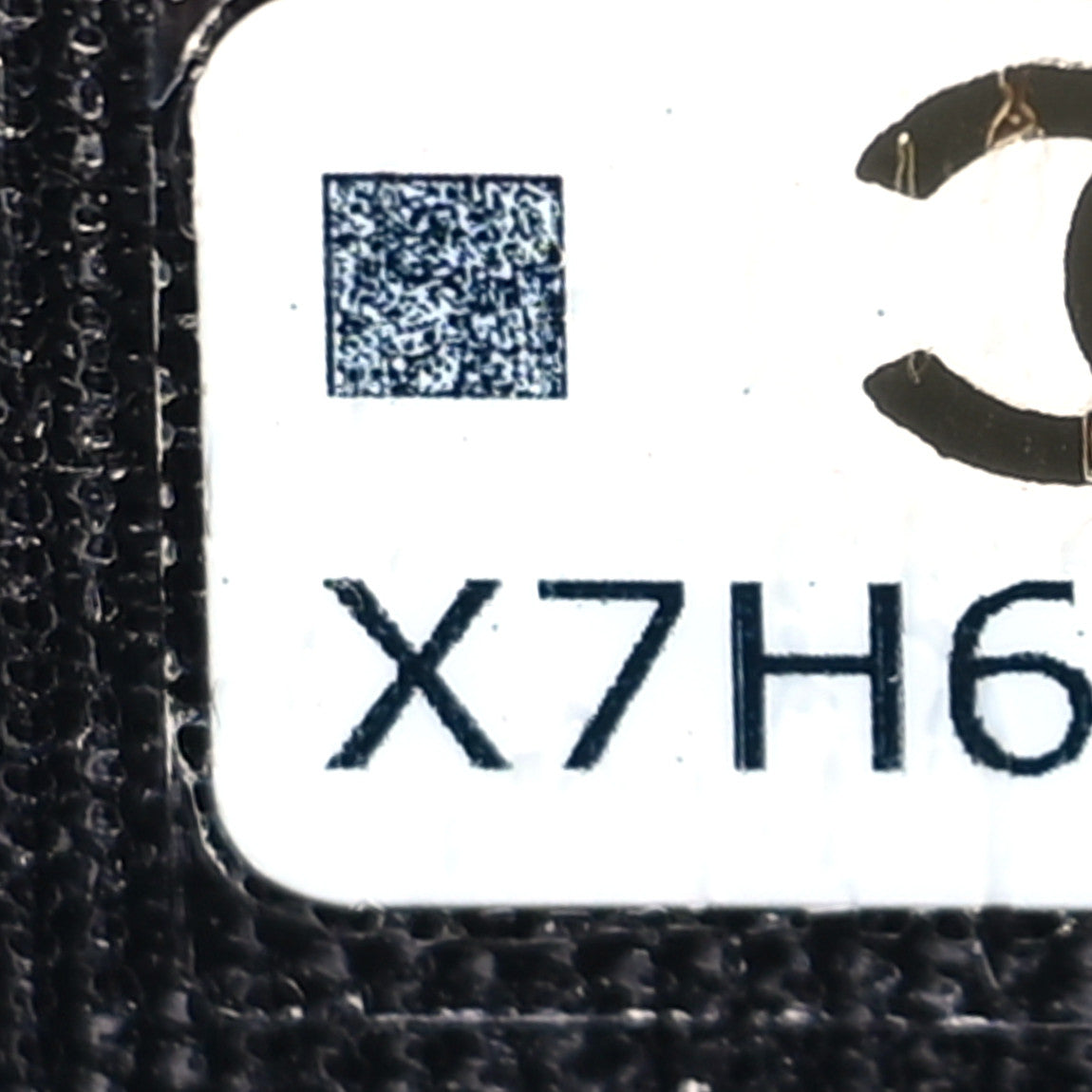 Lambskin Quilted Chanel 19 Card Holder Black