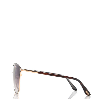 Tom Ford Penelope Vintage Round Sunglasses TF320 Brown 3 of 7