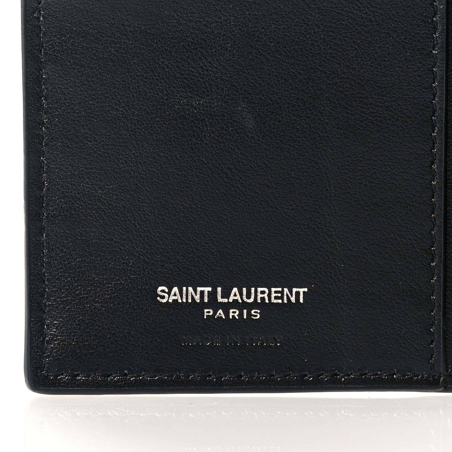 Saint Laurent Calfskin Continental Wallet Black 6 of 7