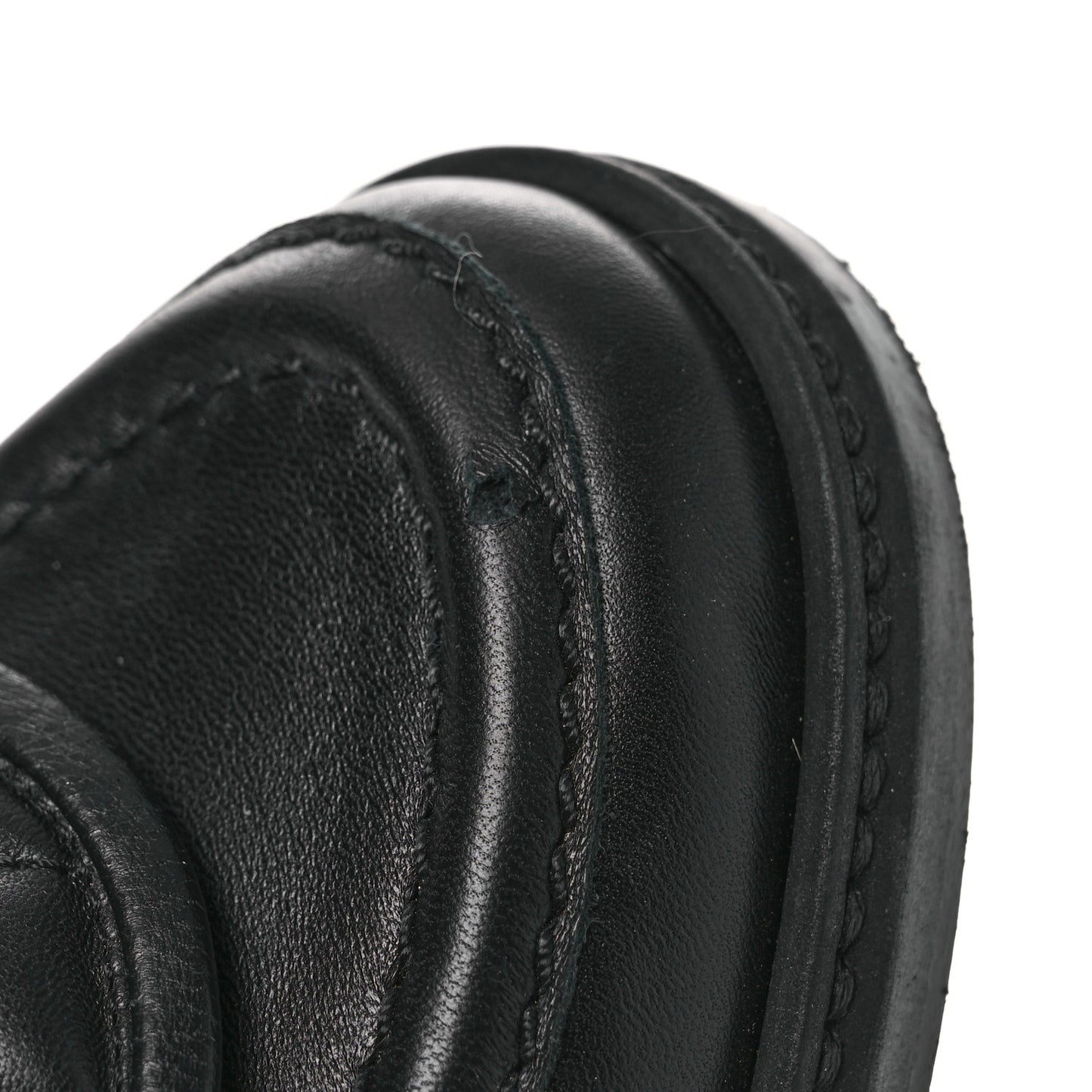 Lambskin Quilted CC Turnlock Loafers 37 Black 37 Black