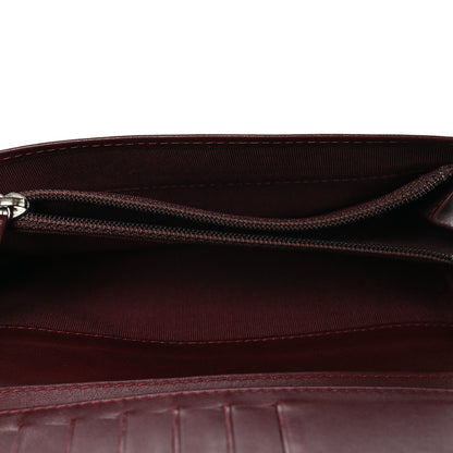 Chanel Caviar Quilted Yen Wallet Black 6 of 9