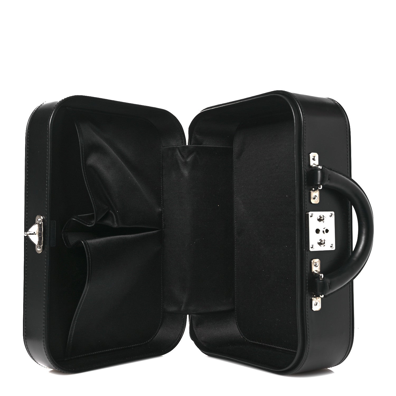 nomame・Louis Vuitton ブラック ケース Louis Vuitton Monogram Glace Valisette MM Black 1874837 – FASHIONPHILE