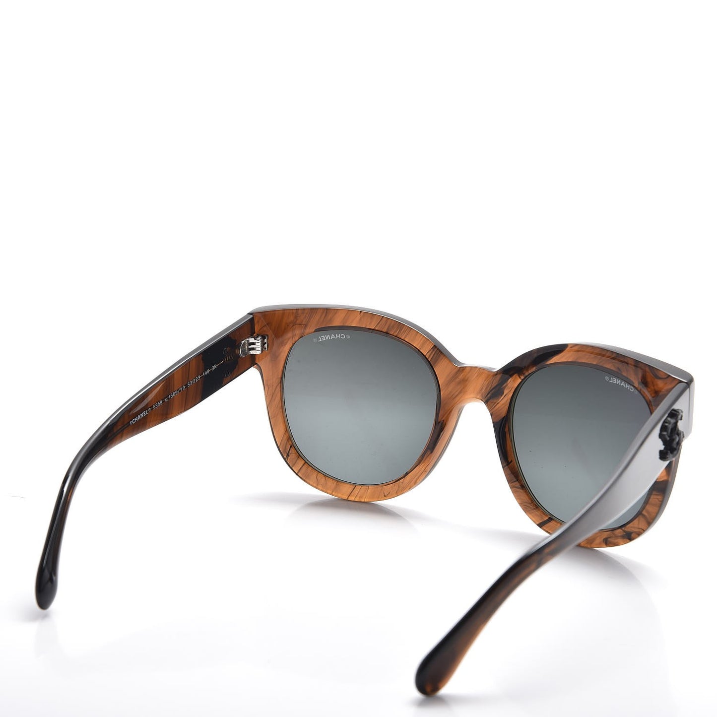 Acetate Butterfly Signature CC Sunglasses 5358 Brown