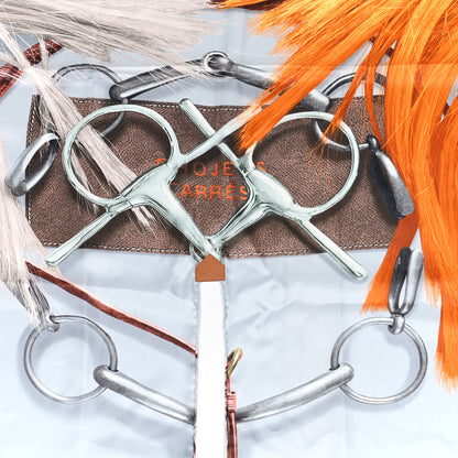 Hermes Silk Projets Carres Poncho Gris Perle Taupe Acajou 4 of 5