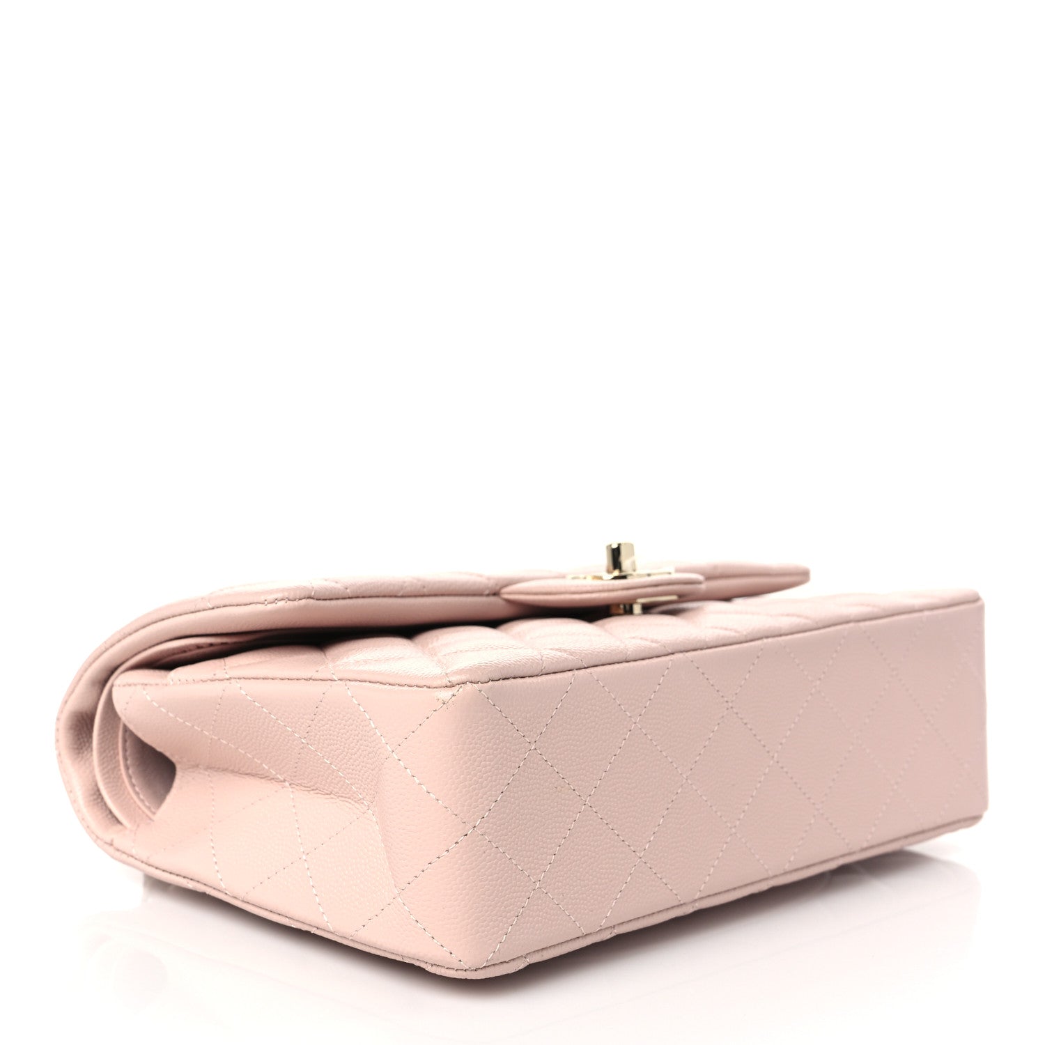 Chanel Caviar Quilted Small Double Flap Light Pink 4 of 9