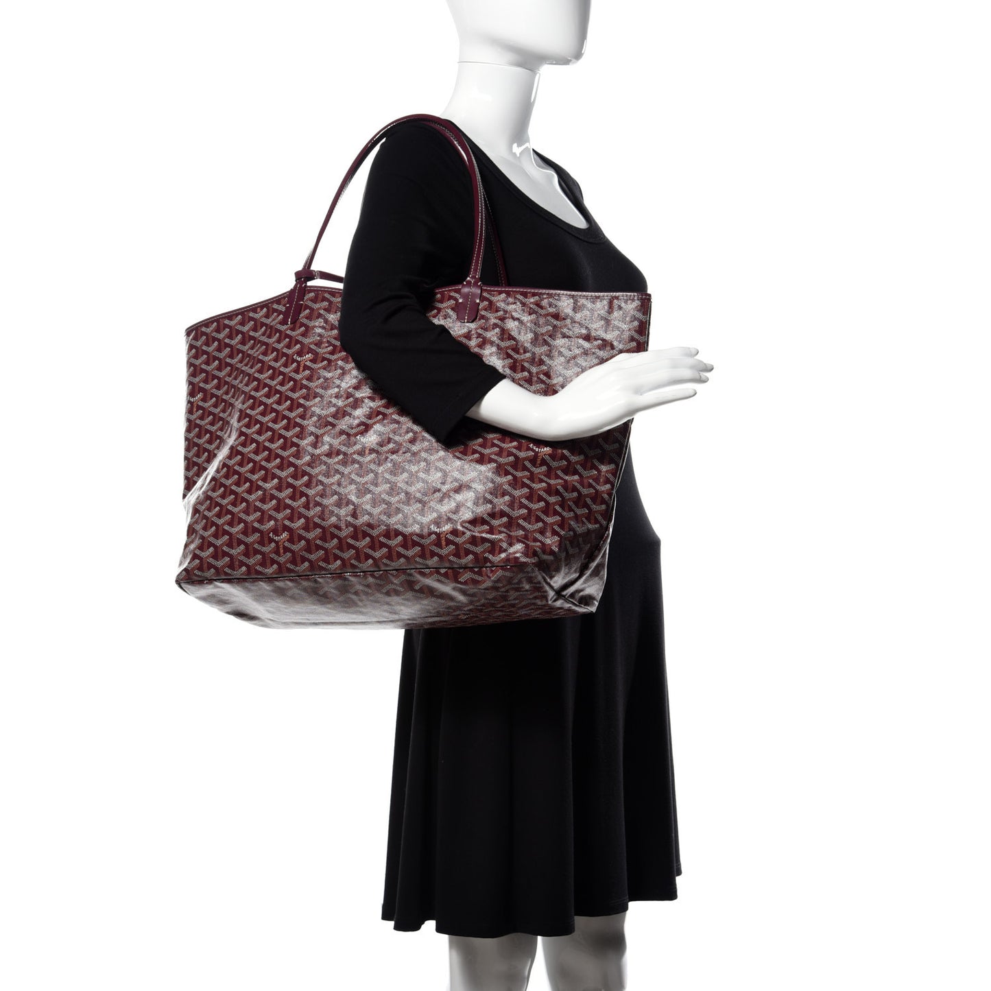 Goyardine Saint Louis GM Burgundy