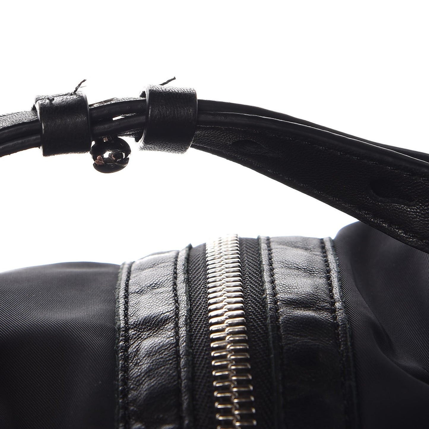 Nappa Nylon Mini Marti Backpack Black