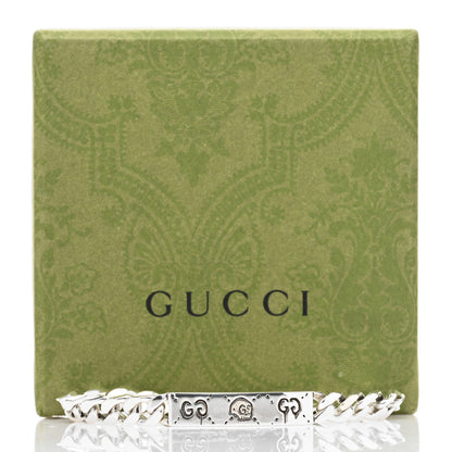 Gucci Sterling Silver GucciGhost Hamlet Skull ID Chain Bracelet 4 of 4