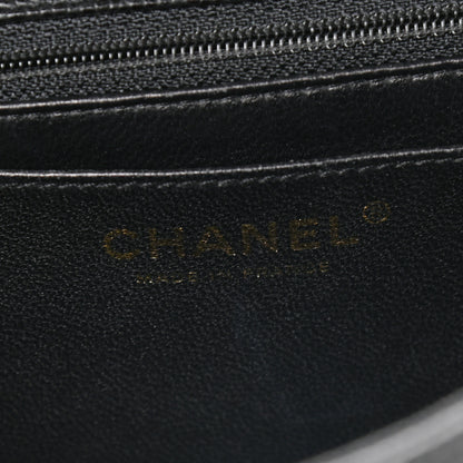 Chanel Caviar Quilted Jumbo Single Flap Black 6 of 9