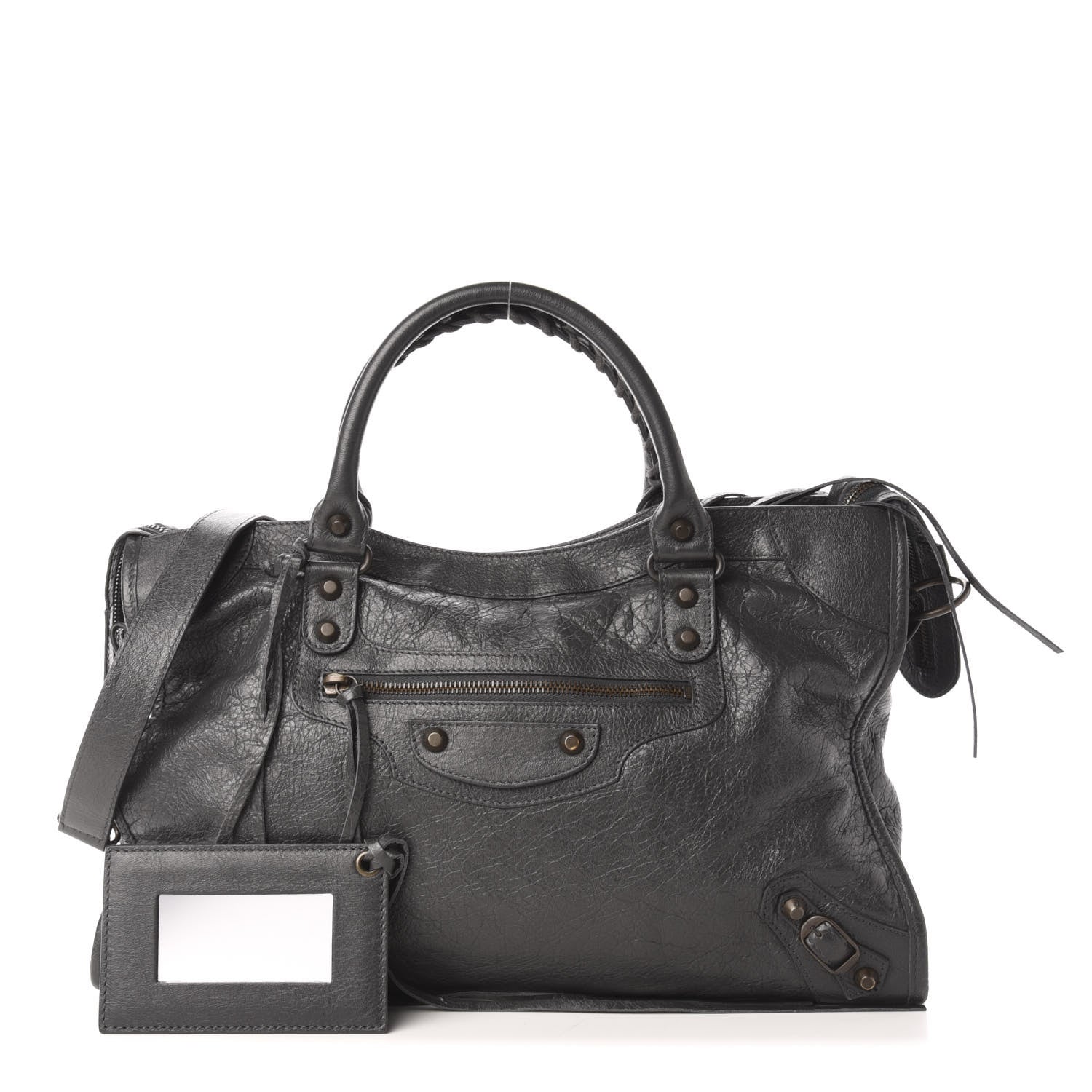 Balenciaga Agneau Classic Hardware City Gris Fossile 1 of 13