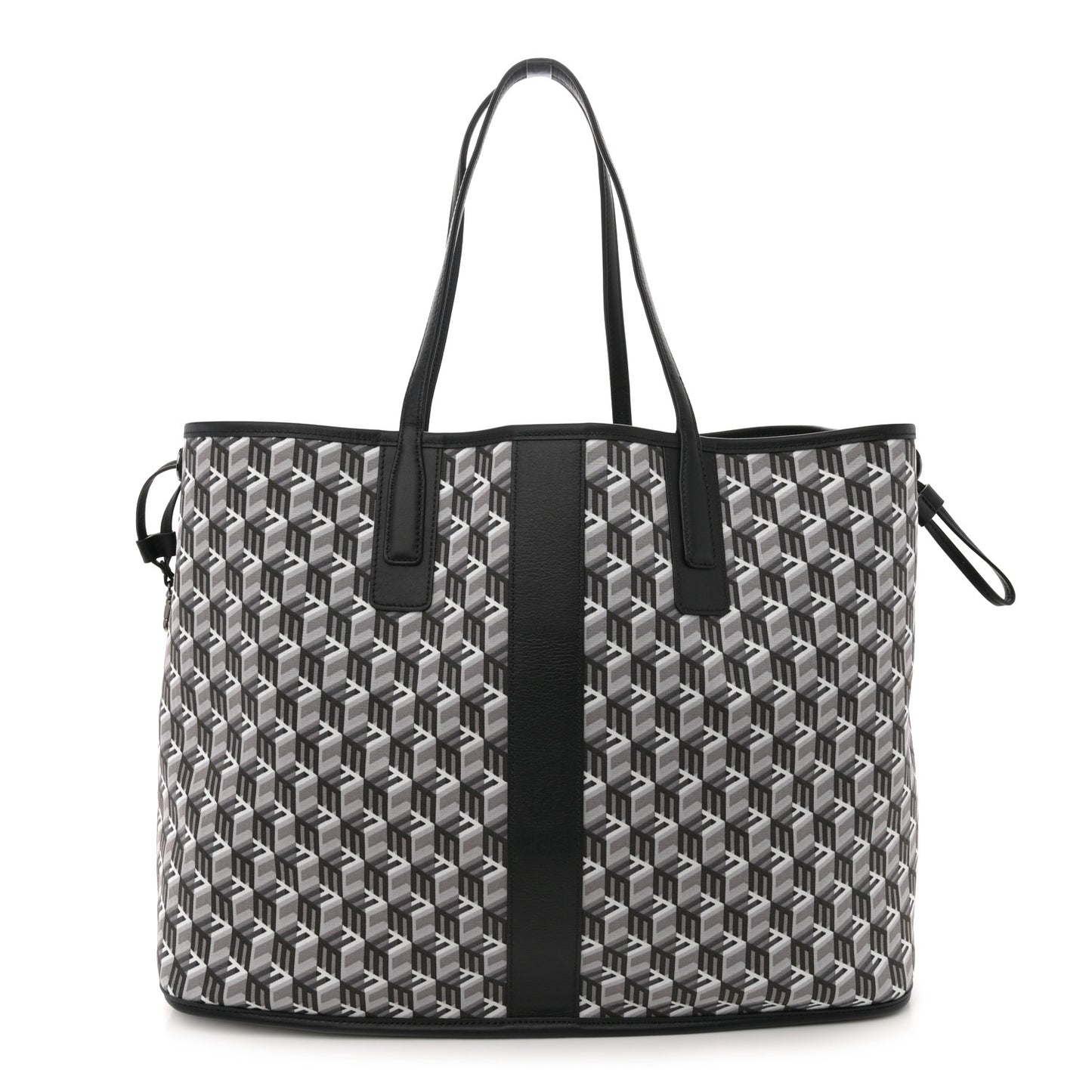 Visetos Large Liz Reversible Shopper Tote Black