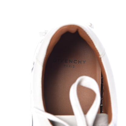 Givenchy Calfskin Reverse Logo Womens Urban Street Sneakers 37 White 9 of 10