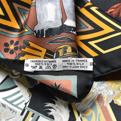 Hermes Silk Kachinas Scarf 90 3 of 3