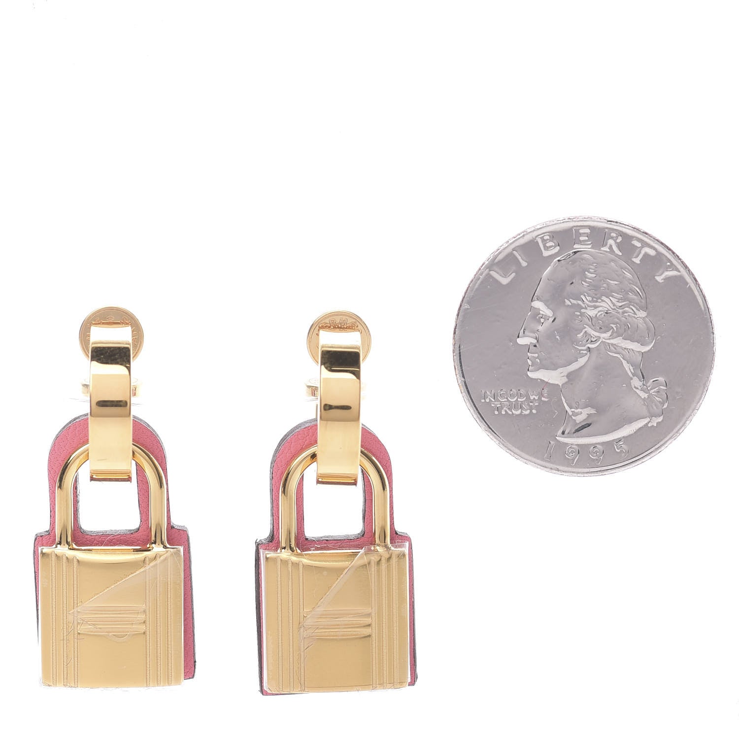 Hermes Swift O'Kelly Earrings Rose Confetti 2 of 6
