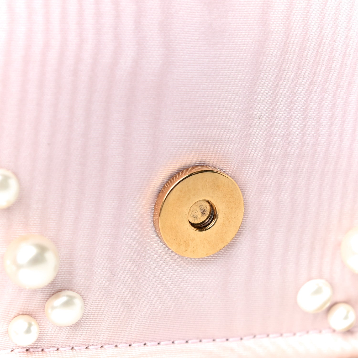 Dolce & Gabbana Moire Pearl Embellished Small Devotion Top Handle Bag Pink 12 of 17