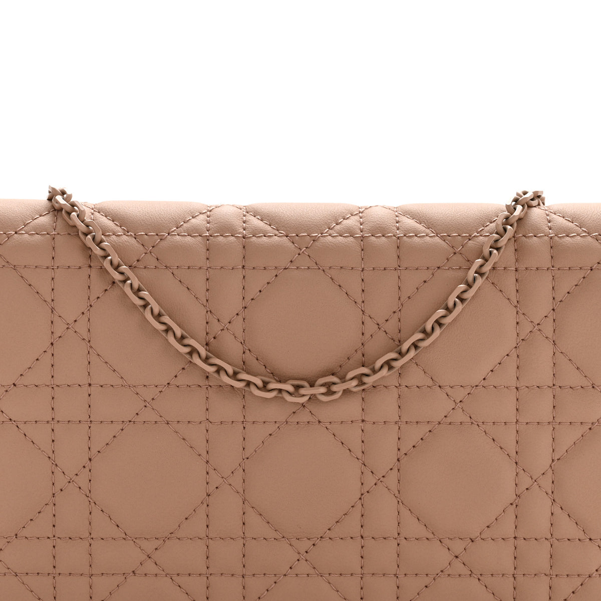 Christian Dior Ultra Matte Calfskin Cannage Lady Dior Clutch Fard 8 of 14