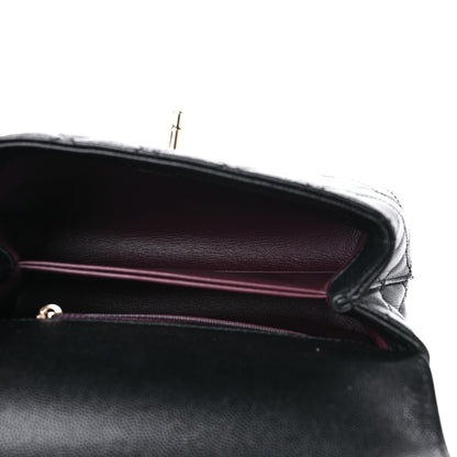 Chanel Caviar Quilted Mini Coco Handle Flap Black 5 of 10