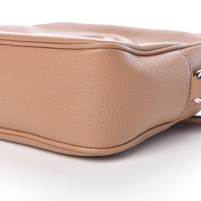 Gucci Pebbled Calfskin Small Soho Disco Bag Camelia 11 of 12
