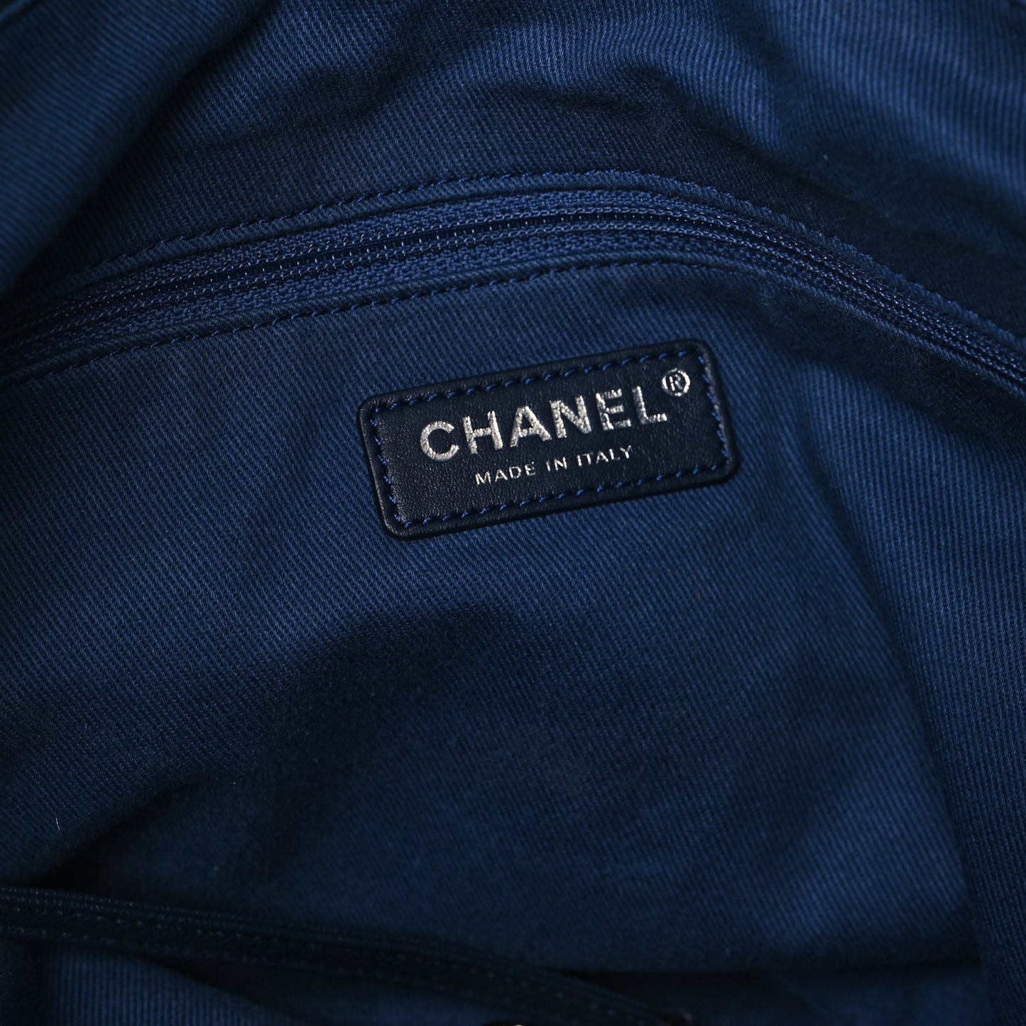 Canvas Small Double Face Tote Navy