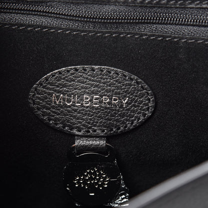 Mulberry Glossy Goatskin Medium Lily Black 6 of 11