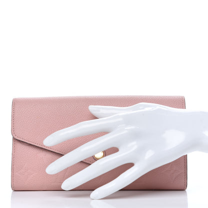 Louis Vuitton Empreinte Sarah Wallet NM Rose Poudre 2 of 7