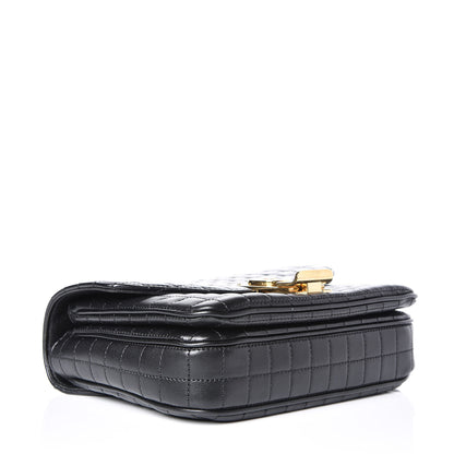 Celine Calfskin Quilted Medium C Bag Black 3 of 10