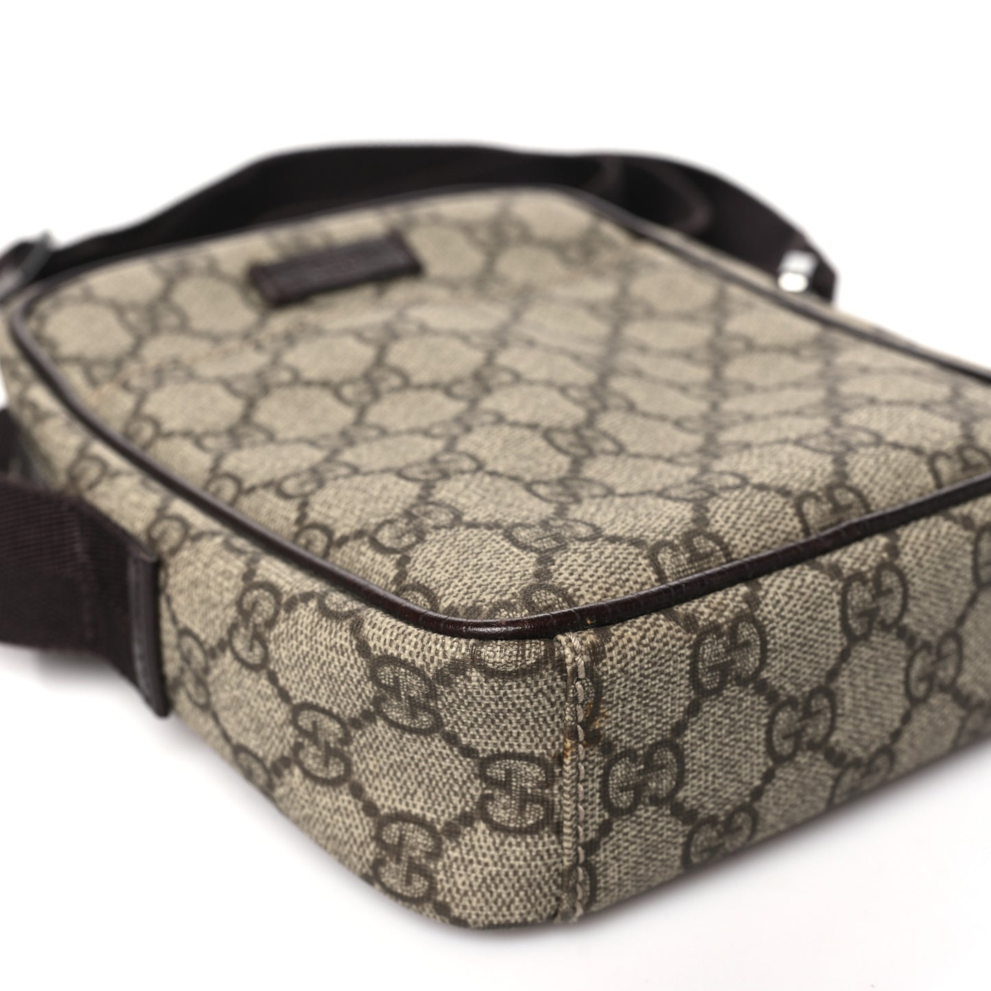 GG Plus Monogram Messenger Bag Ebony