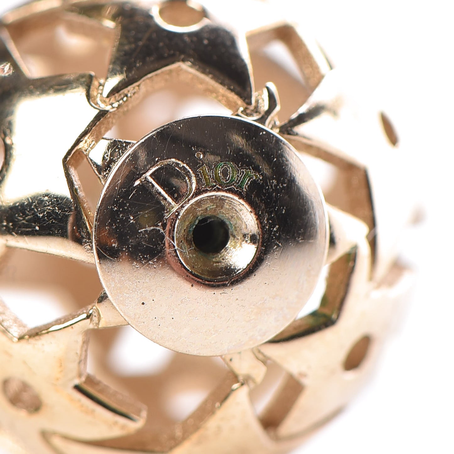 Pearl Star Mise En Dior Tribal Earrings Gold