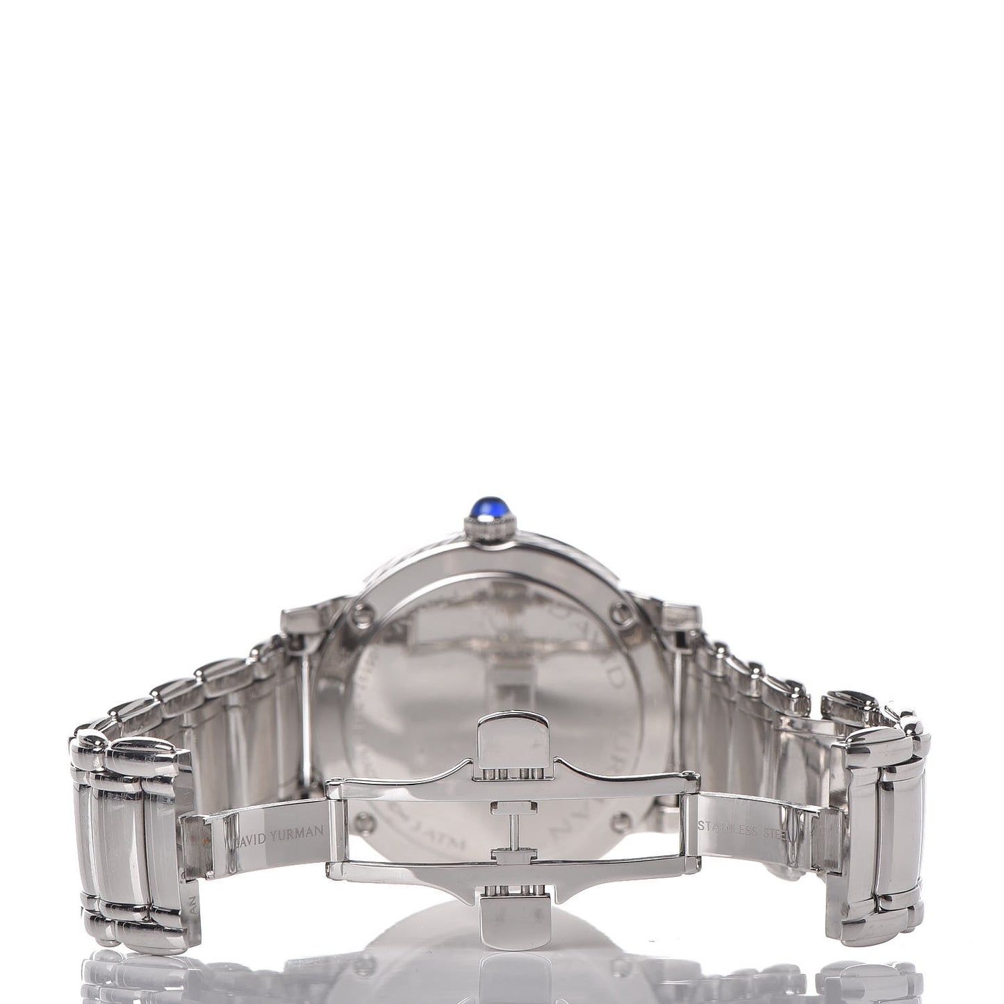 Stainless Steel Diamond Bezel Mother of Pearl 38mm Classic Quartz Watch