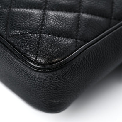Chanel Calfskin Business Trip Vertical Camera Case Black 11 of 15