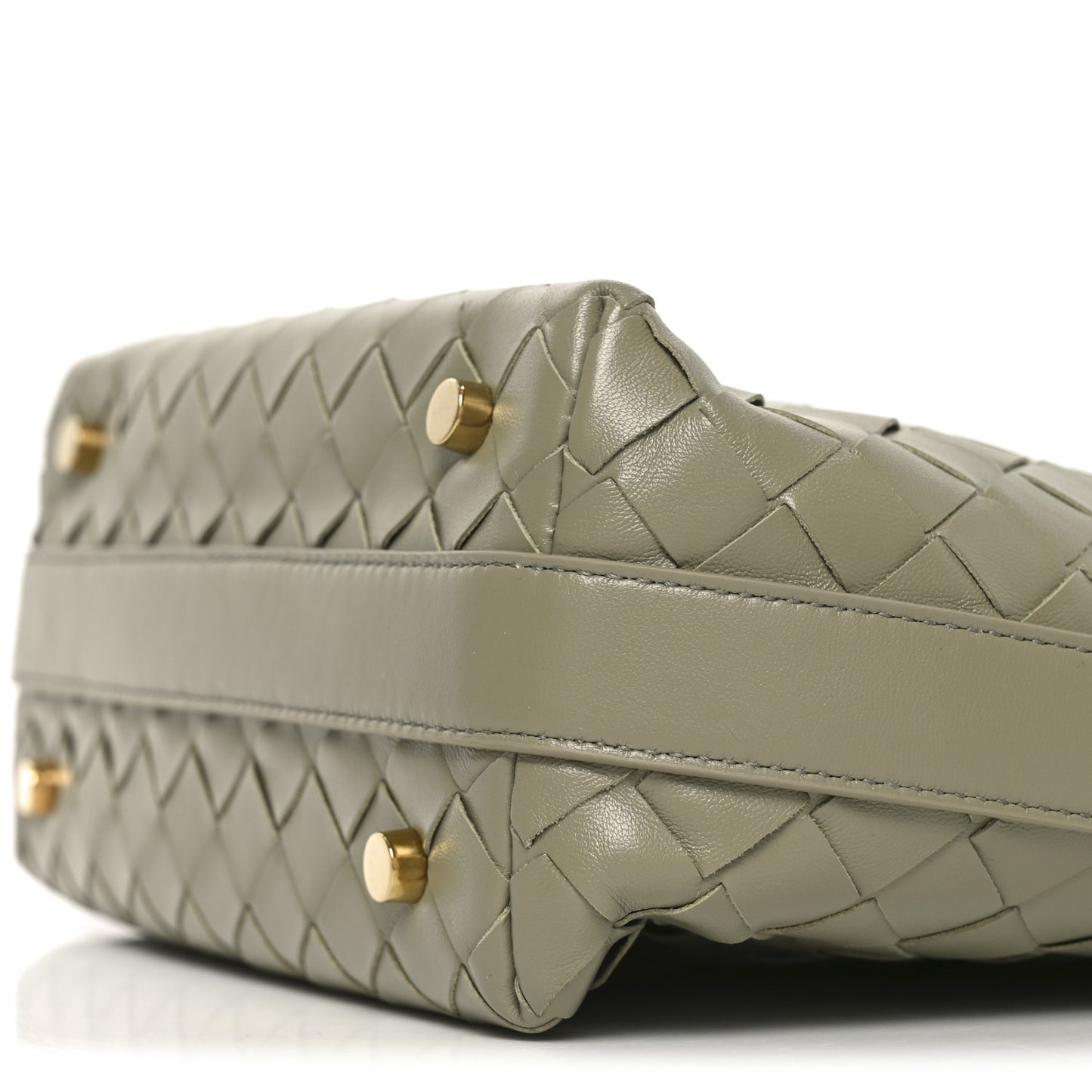 Calfskin Nappa Intrecciato Wallace Travertine