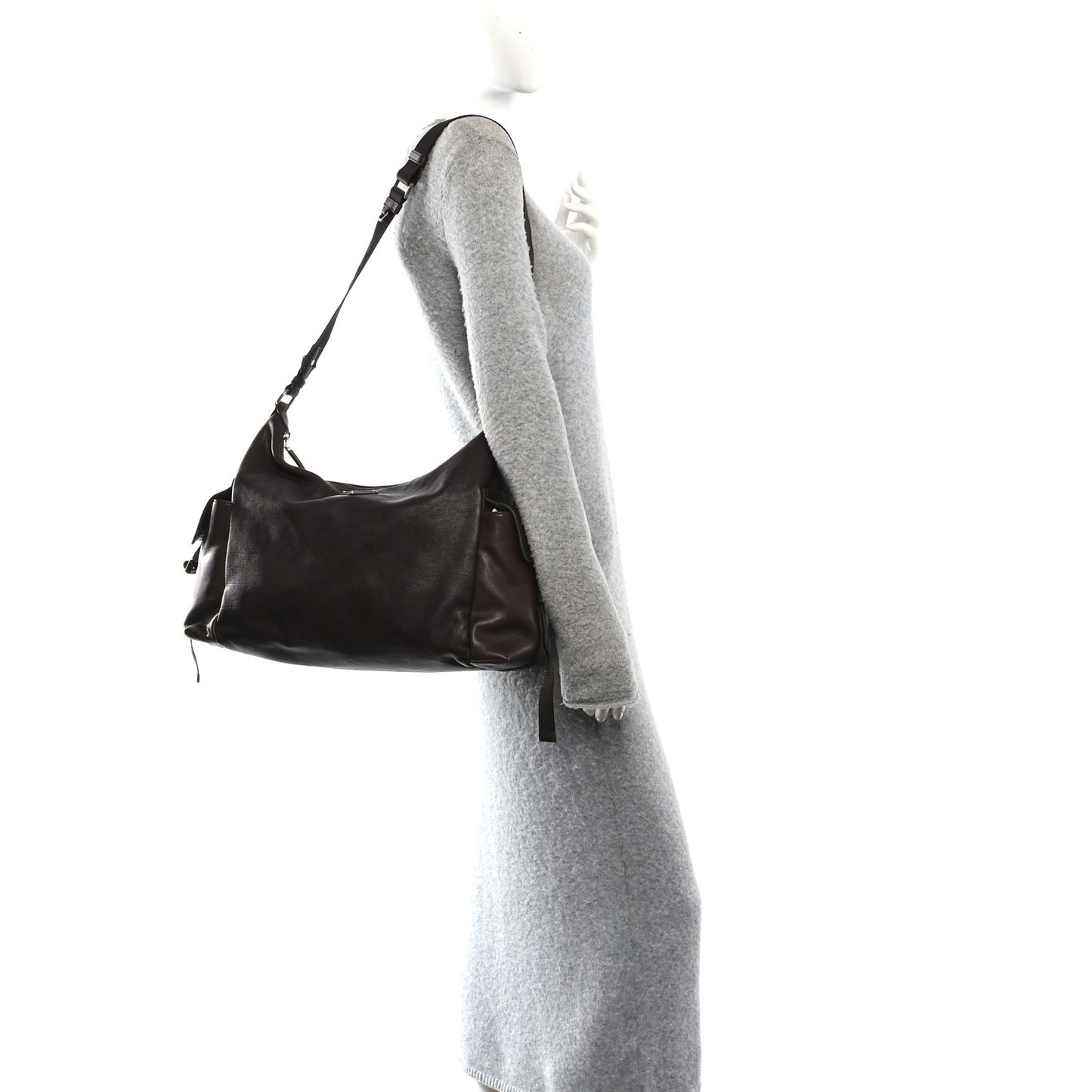 Nappa Explore Shoulder Bag Coffee