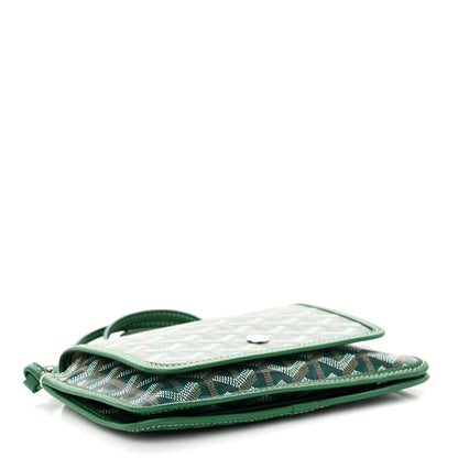 Goyard Goyardine Plumet Wallet Clutch Green 4 of 12