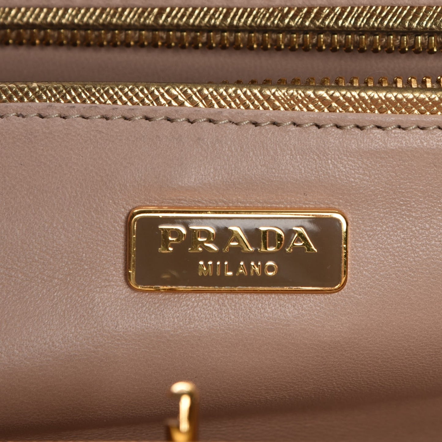 Metallic Saffiano Lux East West Frame Clutch Platino