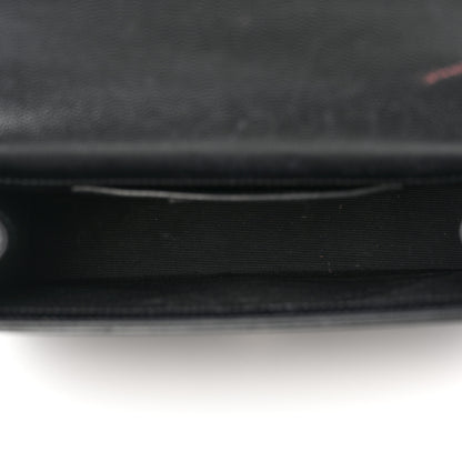 Saint Laurent Grain De Poudre Medium Classic Monogram Monochrome Kate Satchel Black 5 of 13