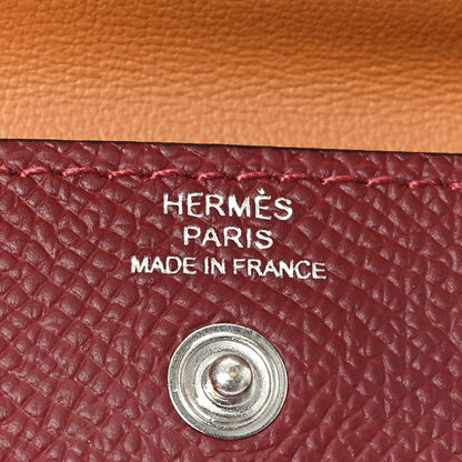Hermes Epsom Kelly Pocket Belt Rouge H 4 of 6