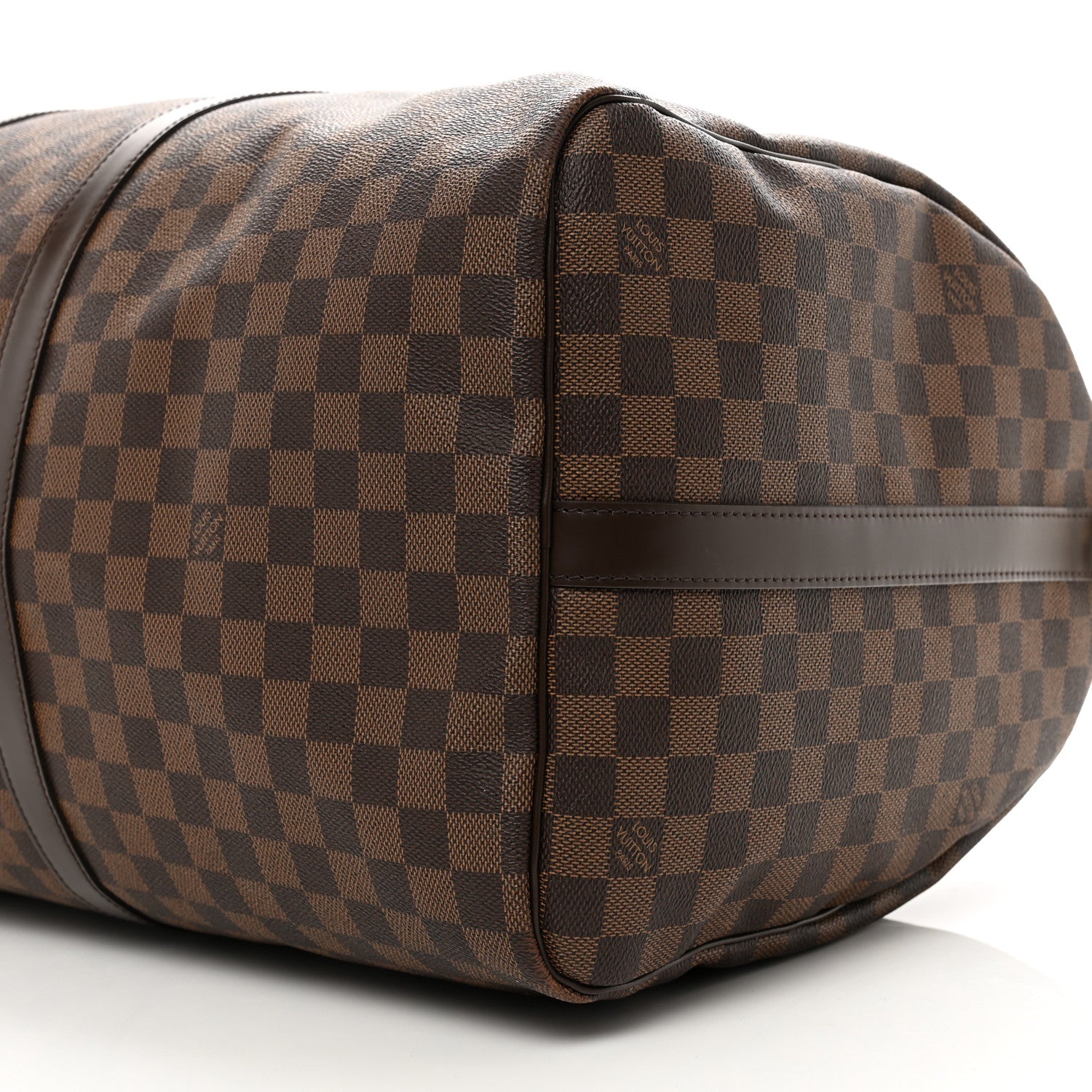 Louis Vuitton Damier Ebene Keepall Bandouliere 55 7 of 8