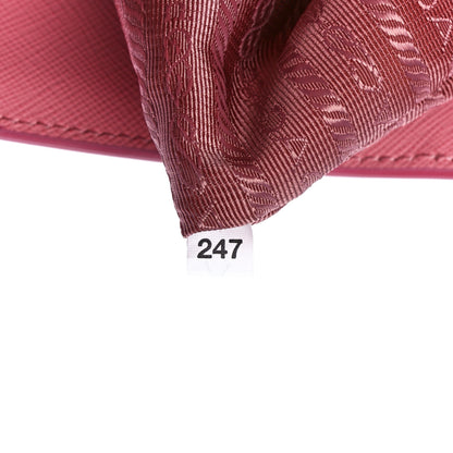Prada Saffiano Lux Medium Tote Petalo 7 of 11
