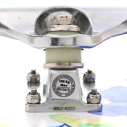 Louis Vuitton Monogram Watercolor Wood Skateboard Multicolor 6 of 8