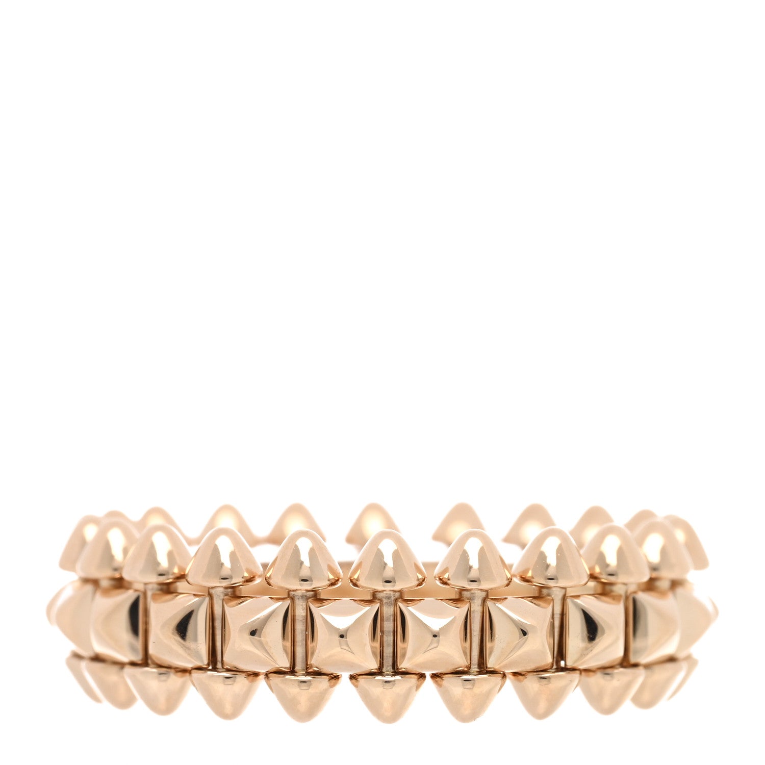 Cartier 18K Pink Gold SM Clash De Cartier Ring 51 5.75 3 of 5